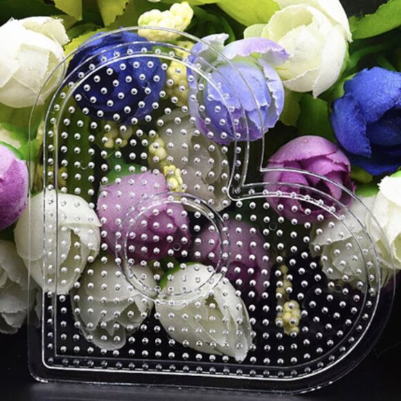 Beads Fuse Pegboards Kit Set Pearler Crafts Kids Melting Melty & Geometric Board - Picture 3 of 6